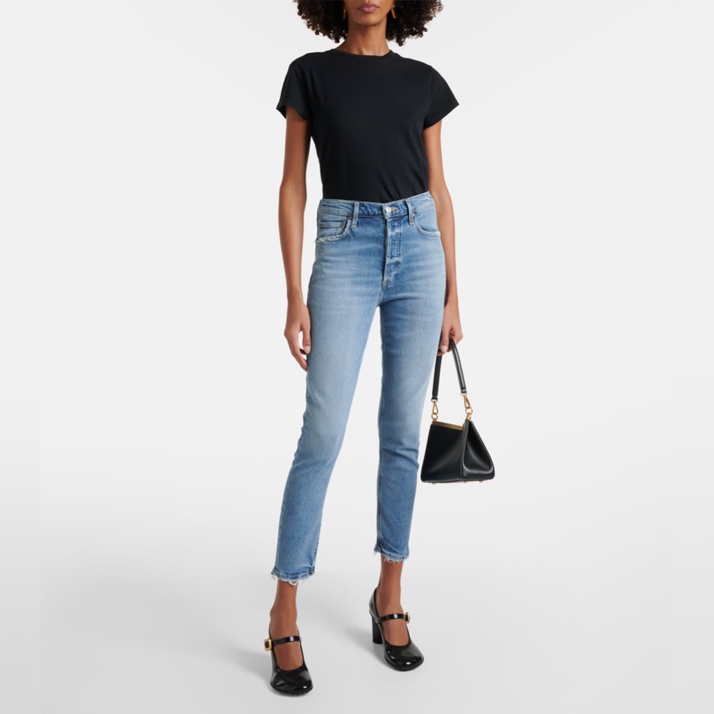 AGOLDE Nico high-rise skinny jeans 30